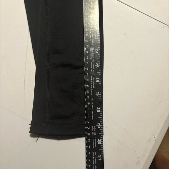 Nike Hyper Warm Women’s Black Leggings with Neon Accents - Picture 8 of 11